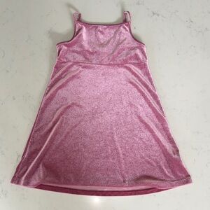 Old Navy Pink Shimmer Tank Dress